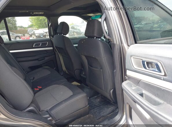 1FM5K8D87GGA17292 2016 FORD EXPLORER Gray Вид наклейки з VIN-кодом