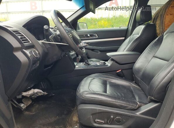 1FM5K8D87GGA39499 2016 FORD EXPLORER White Vista interior delantera