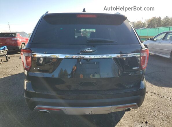 1FM5K8D87GGA43858 2016 FORD EXPLORER Черный Вид сзади
