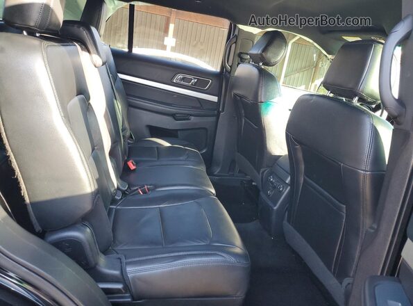 1FM5K8D87GGA43858 2016 FORD EXPLORER Черный Вид задней части салона
