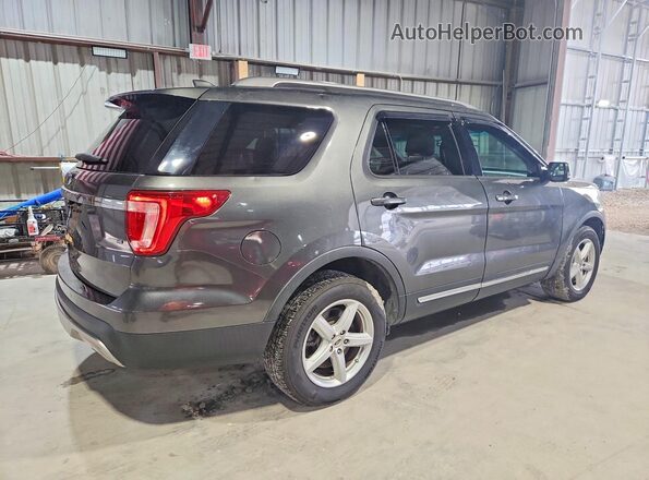 1FM5K8D87GGC33627 2016 FORD EXPLORER Charcoal Tył prawy