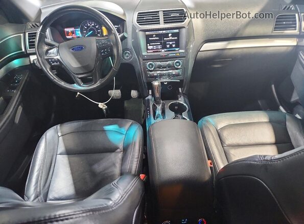 1FM5K8D87GGC33627 2016 FORD EXPLORER Charcoal Widok deski rozdzielczej