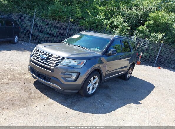 1FM5K8D87GGC53473 2016 FORD EXPLORER Серый 