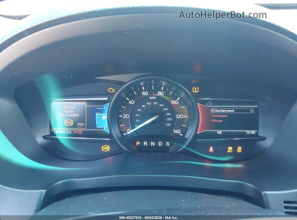 1FM5K8D87HGA41738 2017 FORD EXPLORER Black Vista de los asientos traseros