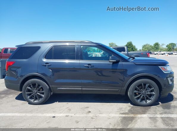 1FM5K8D87HGA41738 2017 FORD EXPLORER Black Vista interior trasera