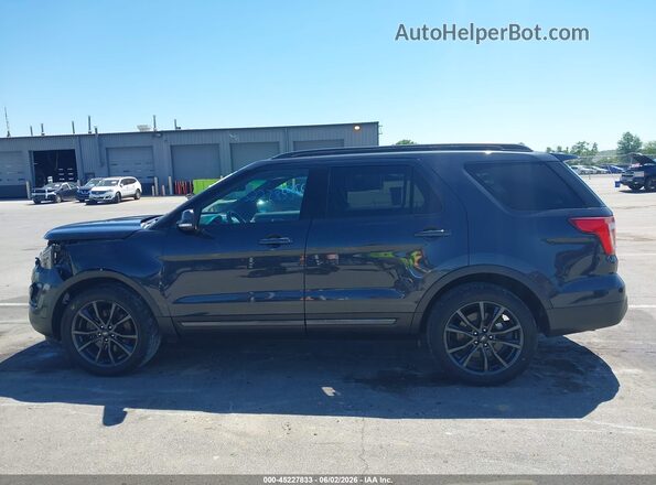1FM5K8D87HGA41738 2017 FORD EXPLORER Black Vista interior de 360 grados