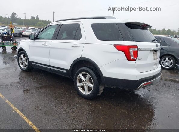 1FM5K8D87HGC22354 2017 FORD EXPLORER White Rear left