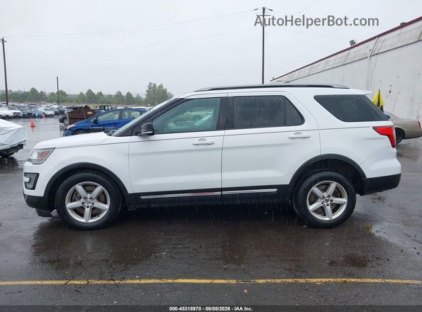 1FM5K8D87HGC22354 2017 FORD EXPLORER White 360 interior view
