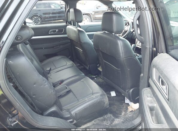 1FM5K8D87HGD82265 2017 FORD EXPLORER Black Widok naklejki z numerem VIN