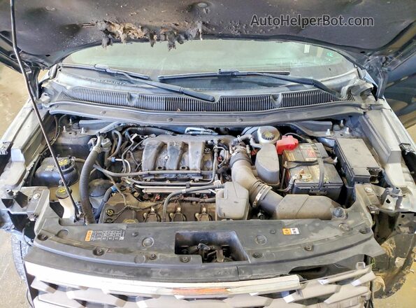 1FM5K8D87JGA33984 2018 FORD EXPLORER Blue ძრავის განყოფილების ხედი