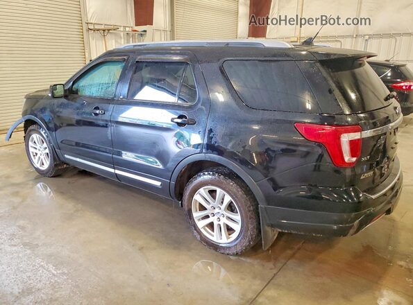 1FM5K8D87JGA68234 2018 FORD EXPLORER Черный Задняя левая четверть