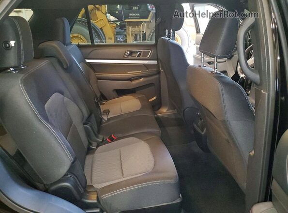 1FM5K8D87JGA68234 2018 FORD EXPLORER Черный Вид задней части салона