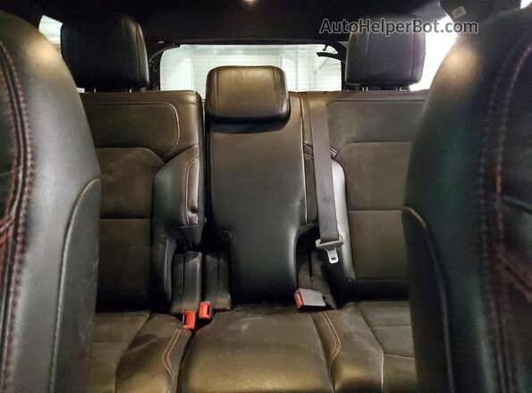 1FM5K8D87JGC41590 2018 FORD EXPLORER Gray Հետևի նստատեղերի տեսք