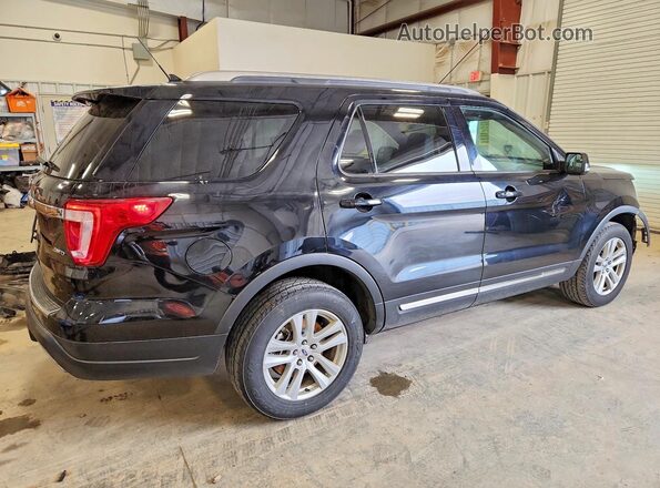 1FM5K8D87JGC83757 2018 FORD EXPLORER Black უკანა მარჯვენა