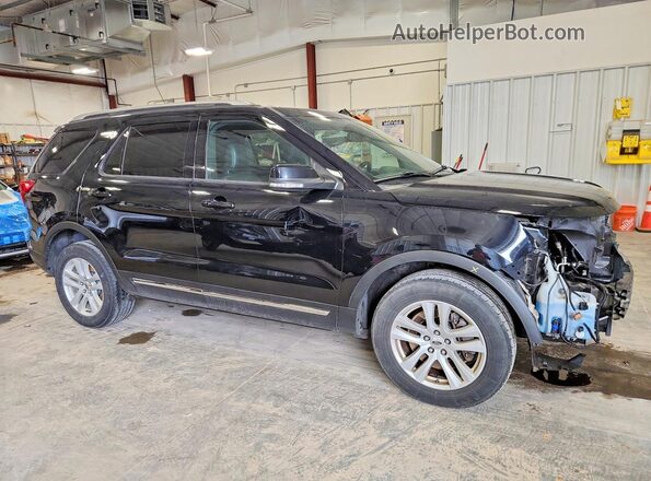 1FM5K8D87JGC83757 2018 FORD EXPLORER Black წინა მარჯვენა