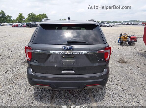 1FM5K8D87KGB01976 2019 FORD EXPLORER Gray 