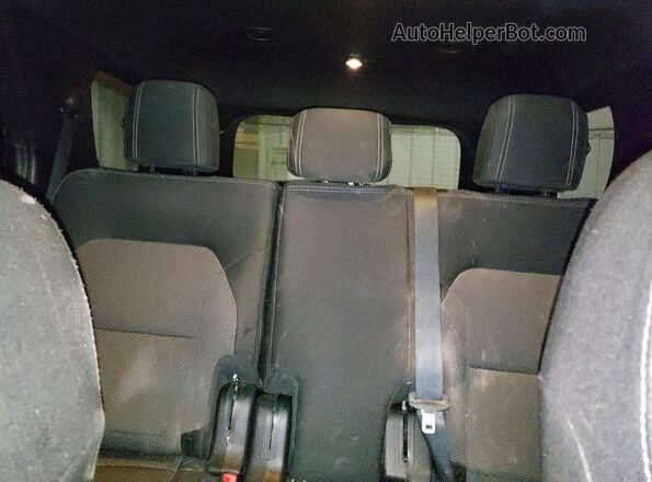 1FM5K8D88GGC50808 2016 FORD EXPLORER Blue Հետևի նստատեղերի տեսք