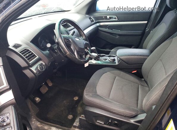 1FM5K8D88GGC50808 2016 FORD EXPLORER Blue Սալոնի դիմացի տեսք