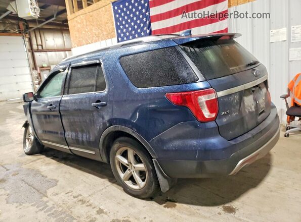 1FM5K8D88GGC50808 2016 FORD EXPLORER Blue Հետևի ձախ
