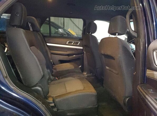 1FM5K8D88GGC50808 2016 FORD EXPLORER Blue Սալոնի հետևի տեսք