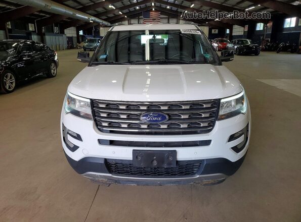 1FM5K8D88HGC59395 2017 FORD EXPLORER White Դիմացի տեսք