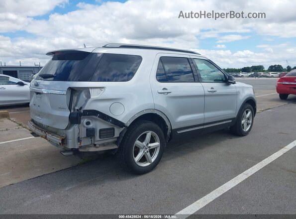 1FM5K8D88HGC79307 2017 FORD EXPLORER Silver უკანა მარჯვენა