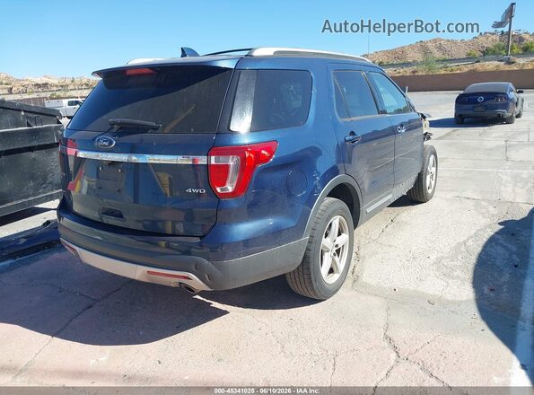 1FM5K8D88HGC85625 2017 FORD EXPLORER Blue 
