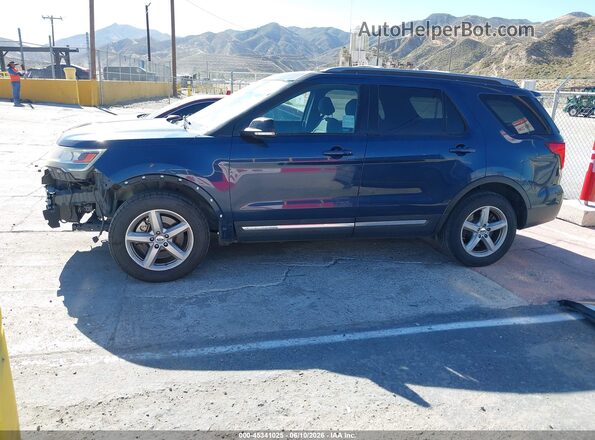 1FM5K8D88HGC85625 2017 FORD EXPLORER Blue 
