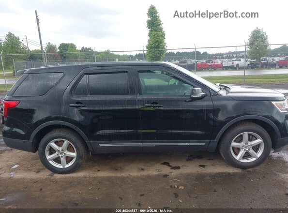 1FM5K8D88HGD74997 2017 FORD EXPLORER Black უკანა სალონის ხედი