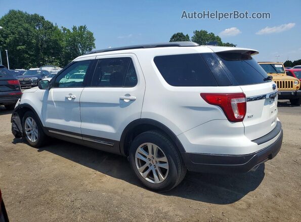 1FM5K8D88JGA17082 2018 FORD EXPLORER White უკანა მარცხენა