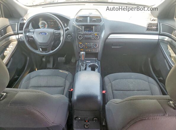1FM5K8D88JGA17082 2018 FORD EXPLORER White წინა პანელის ხედი