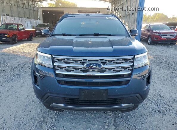 1FM5K8D88JGA25330 2018 FORD EXPLORER Blue 