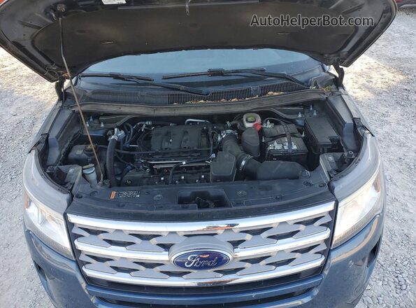 1FM5K8D88JGA25330 2018 FORD EXPLORER Blue 