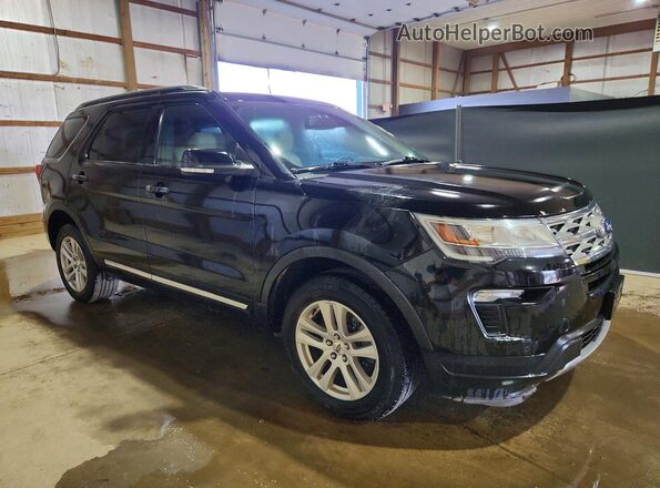 1FM5K8D88JGA44489 2018 FORD EXPLORER Black 