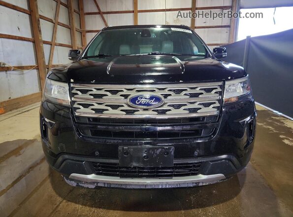 1FM5K8D88JGA44489 2018 FORD EXPLORER Black 