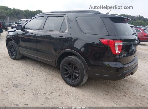 1FM5K8D88JGA68176 2018 FORD EXPLORER Black Задня ліва чверть