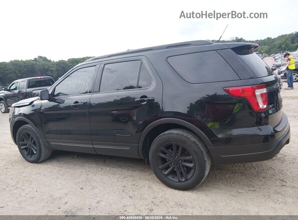 1FM5K8D88JGA68176 2018 FORD EXPLORER Black Панорамний вид салону 360°