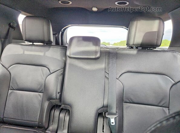 1FM5K8D88JGA74656 2018 FORD EXPLORER Black Вид задніх сидінь