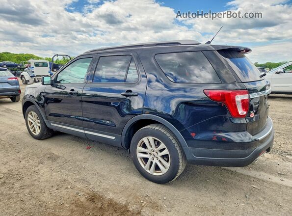 1FM5K8D88JGA74656 2018 FORD EXPLORER Black Задня ліва чверть