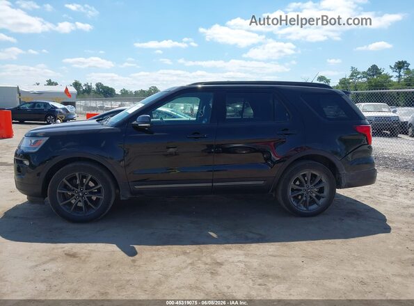 1FM5K8D88JGC24717 2018 FORD EXPLORER Black სალონის 360-გრადუსიანი ხედი