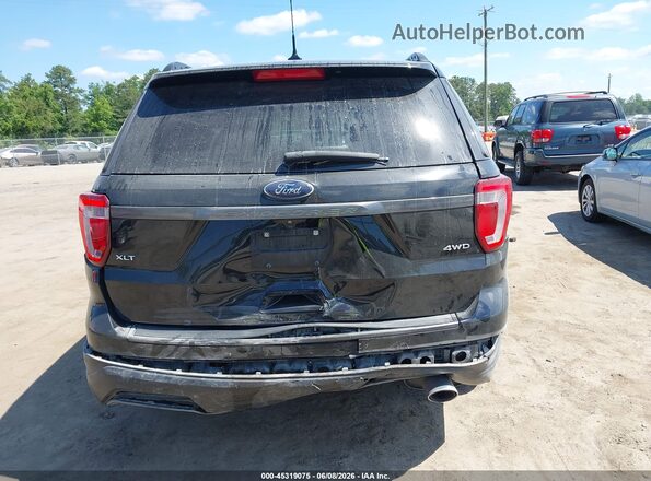 1FM5K8D88JGC24717 2018 FORD EXPLORER Black 