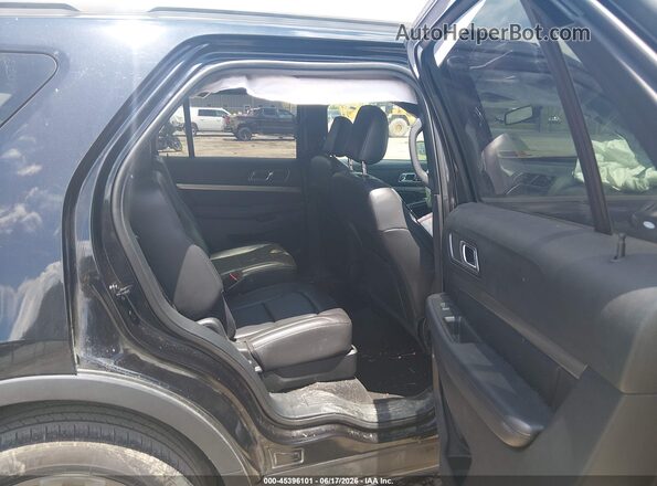 1FM5K8D88KGA45546 2019 FORD EXPLORER Black VIN sticker view