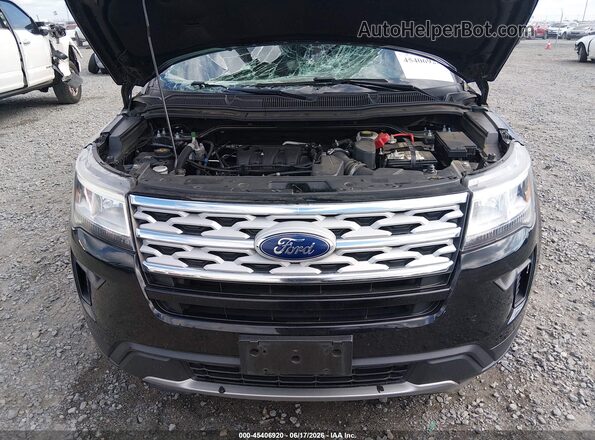 1FM5K8D88KGA61536 2019 FORD EXPLORER Black Widok z tyłu