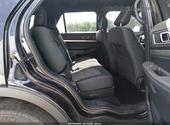 1FM5K8D88KGA61536 2019 FORD EXPLORER Black Widok naklejki z numerem VIN
