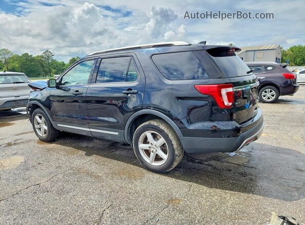 1FM5K8D89GGA71838 2016 FORD EXPLORER Black Задня ліва чверть