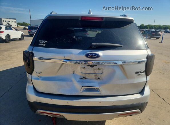 1FM5K8D89GGA81530 2016 FORD EXPLORER Silver Հետևի տեսք