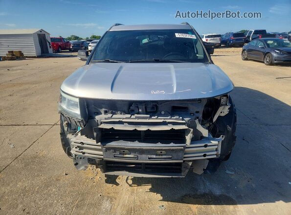 1FM5K8D89GGA81530 2016 FORD EXPLORER Silver Դիմացի տեսք