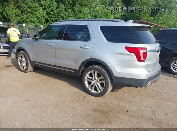 1FM5K8D89GGC97586 2016 FORD EXPLORER Silver Հետևի ձախ