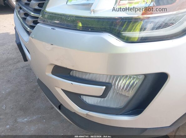 1FM5K8D89GGC97586 2016 FORD EXPLORER Silver Դիմացի տեսք