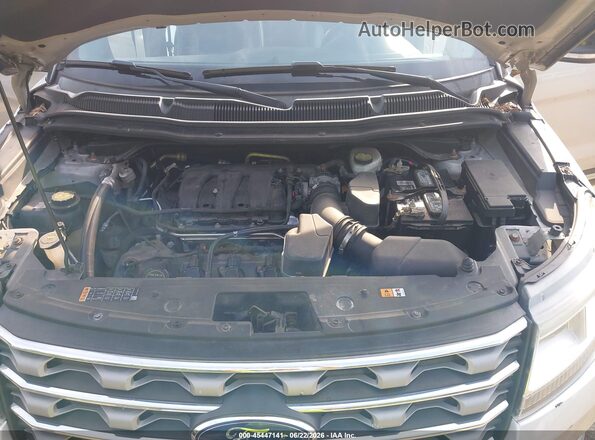 1FM5K8D89GGC97586 2016 FORD EXPLORER Silver Հետևի տեսք